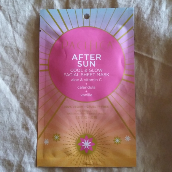 Pacifica after sun cool and glow facial mask - Picture 1 of 2